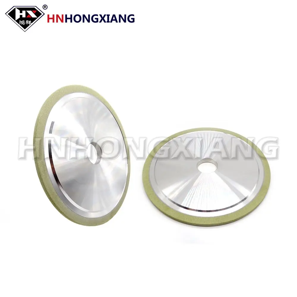 Vitrified Bond Diamond Grinding Wheel D125 H32 Flat Parallel Diamond Disc For PCD PCBN Insert Tungsten Carbide Cutter Sharpening