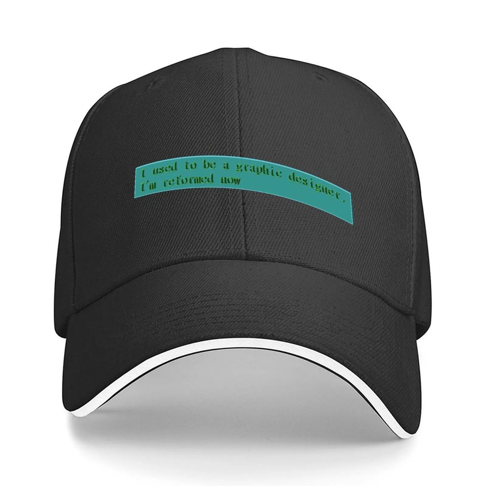 

I used to be a graphic designer Cruelty Squad quote Baseball Cap Male hat Thermal Visor cute Women's Beach Men's