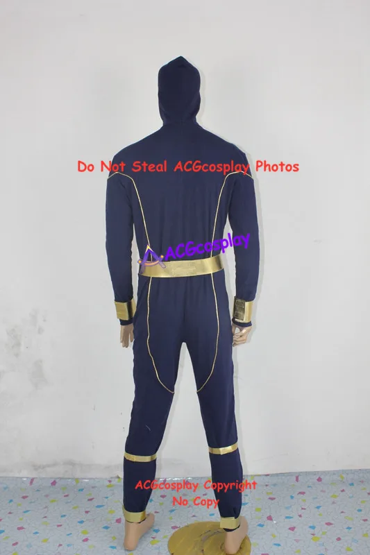 Color azul marino Cycl ops disfraz de Cosplay versión 3 incluye máscara para la cabeza acgcosplay prenda