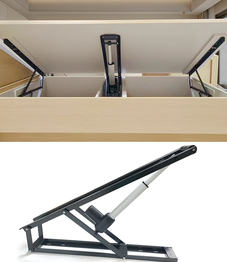 Electric Bed Support Rod Bed Box Hydraulic Bed Hinge Remote Lift Intelligent Lifting Hydraulic Tatami Support