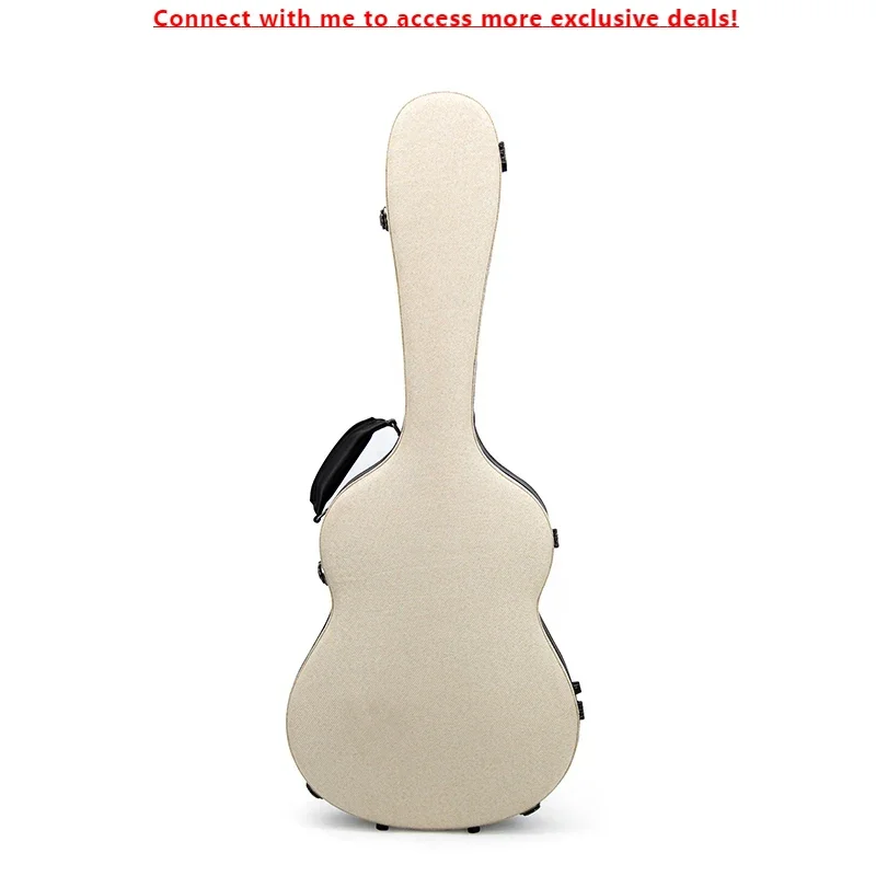 

Style Design Musical Instrument Case Good Protect 39/41 Guitar Case Bag White Black Instrument Bags&Cases Gig Bag Guitar