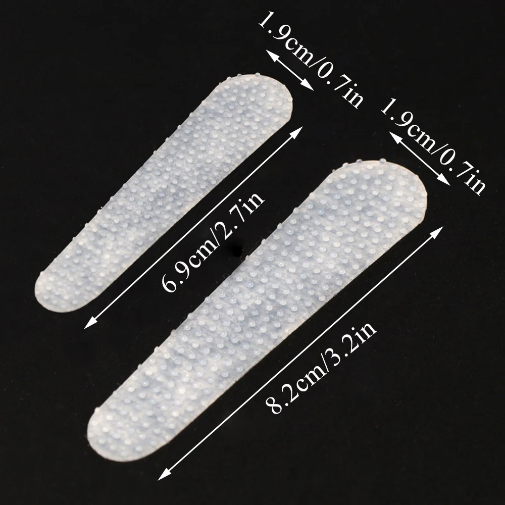 12pcs Anti-slip Silicone Patches For Bag Straps Reusable Washable Transparent Shoulder Bag Non-slip Fashion Luggage Accessories