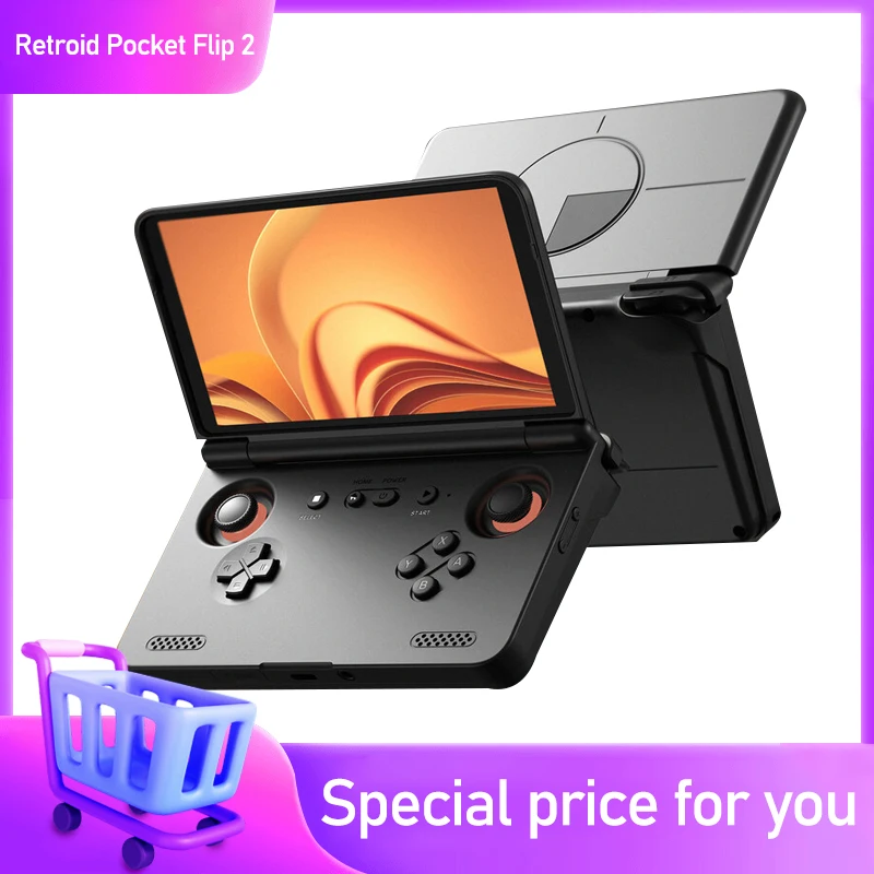 Retroid Pocket Flip 2 Handheld Console SD865 5.5”1080p WIFI 6