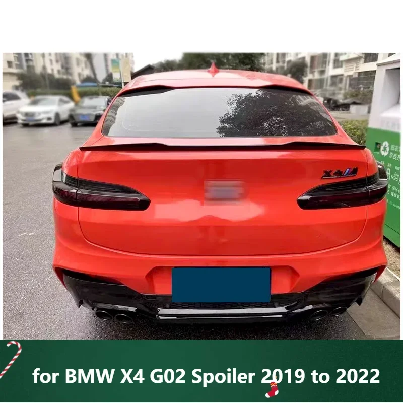 

New! Rear Wing for BMW X4 G02 Spoiler 2019 to 2022 Car Tail Fin Accessories Easy installation