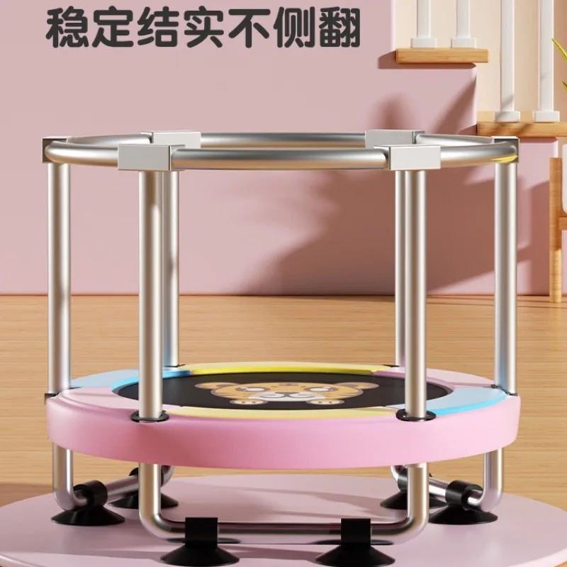 Trampoline Household Children's Indoor Family Small Baby Bouncing Bouncing Bed Rubbing Bed Children's Toys Others