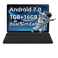10.1 INCH H16Q9 RAM 1GB DDR 16GB ROM Andriod 7.0 Phone Call Tablet PC MTK6735 Quad-Core Dual Sim Card SIM Cards * 2