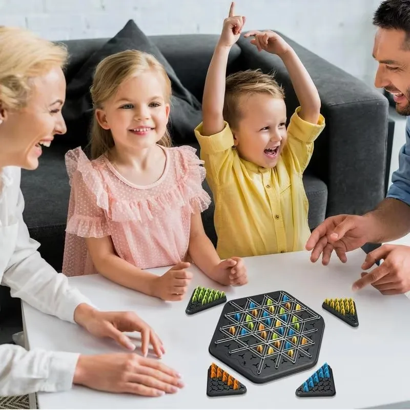Juego de mesa Triangle Chess Splendor Duel, juego de estrategia para niños y adultos, juego familiar divertido, mesa de ajedrez lógica, juego de juguetes