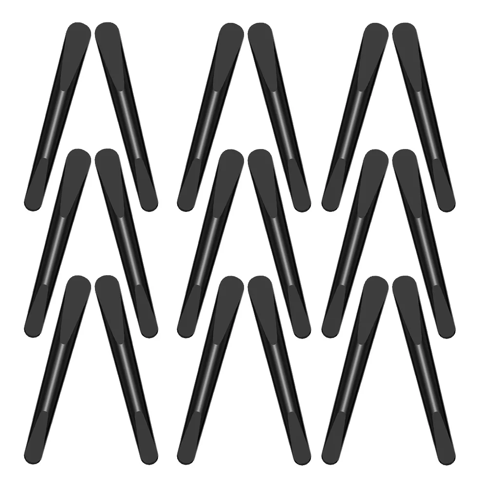 50 قطعة قناع الوجه خلط ملاعق مريحة البلاستيك اثارة أدوات ماكياج الأساس أحمر الخدود ظلال العيون الشفاه خلاط ألوان #3