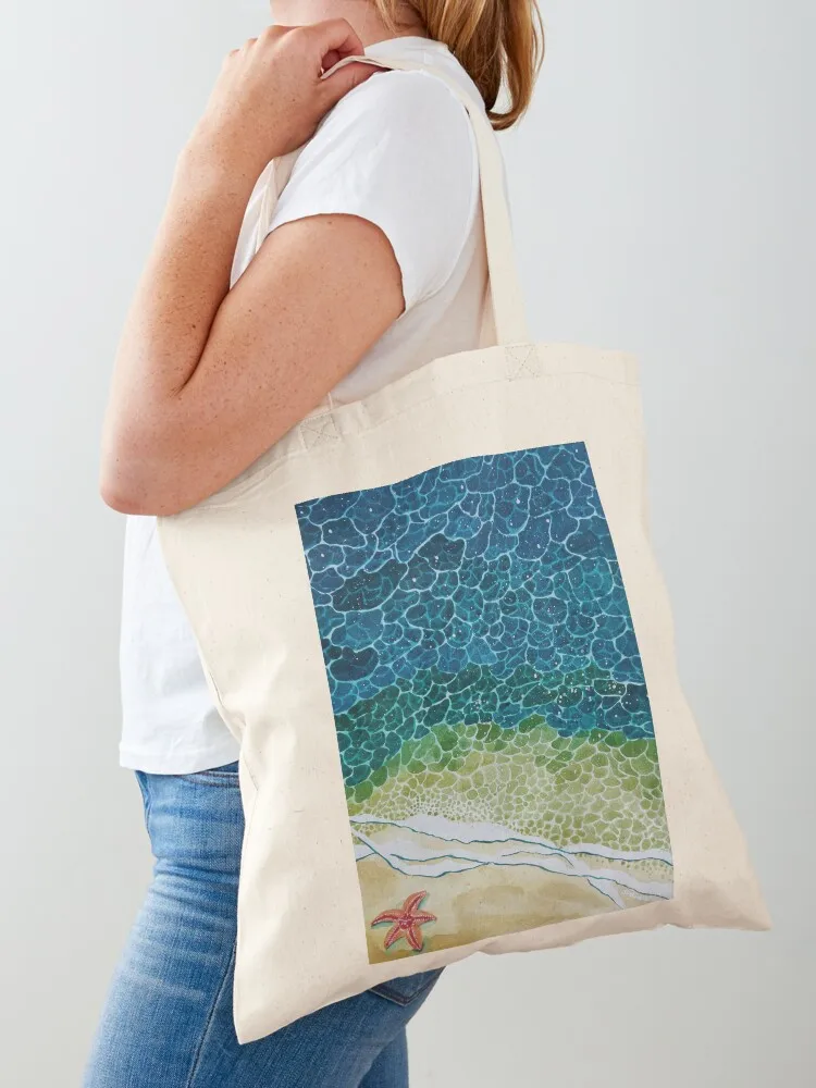 

Summer beach waves Tote Bag tote bag men's Canvas bag shopping cart bags Beach