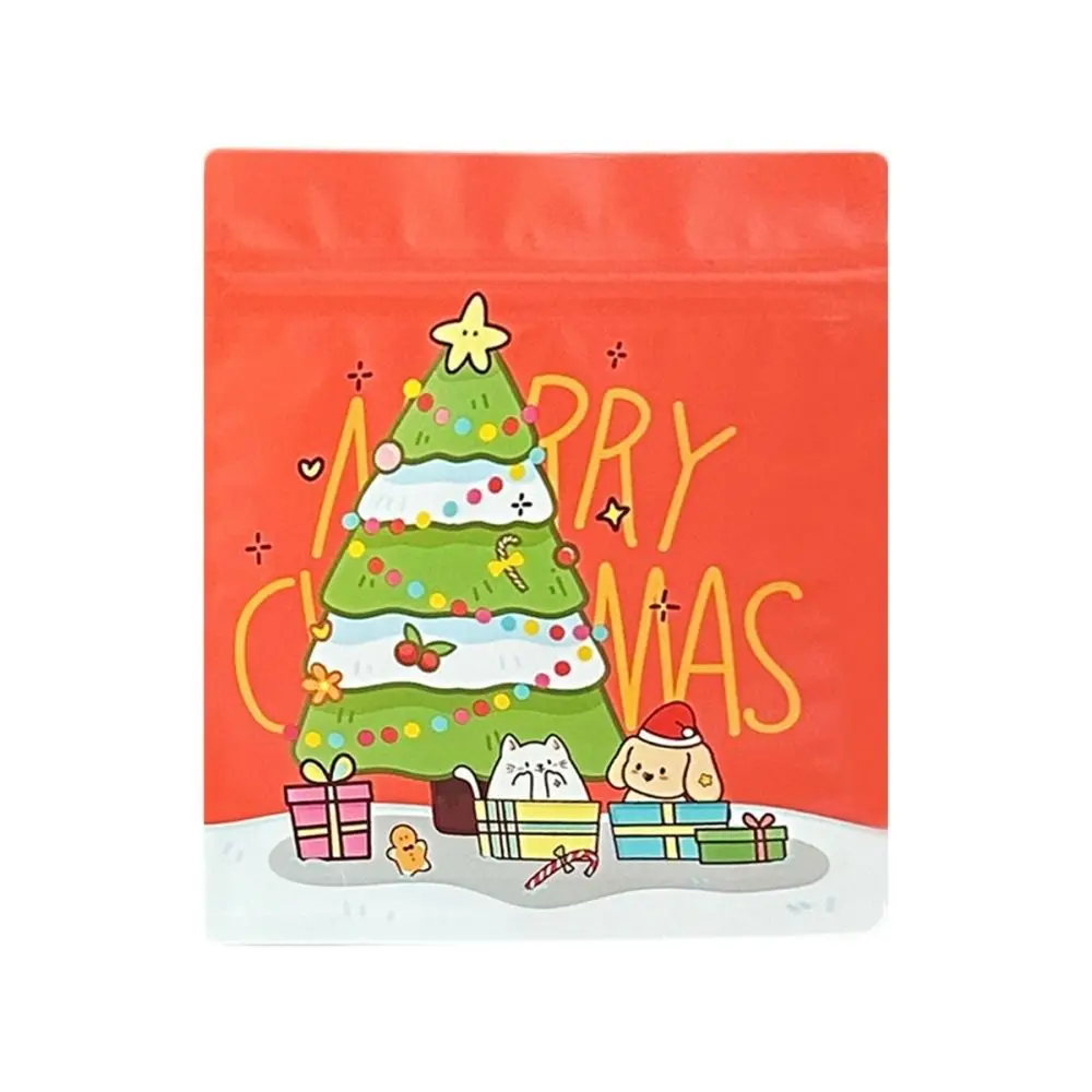 10Pcs New Cute Cartoon Zip-lock Bag Aluminum foil Self Sealing Gift Bag Creative Kawaii Packaging Bags Snack