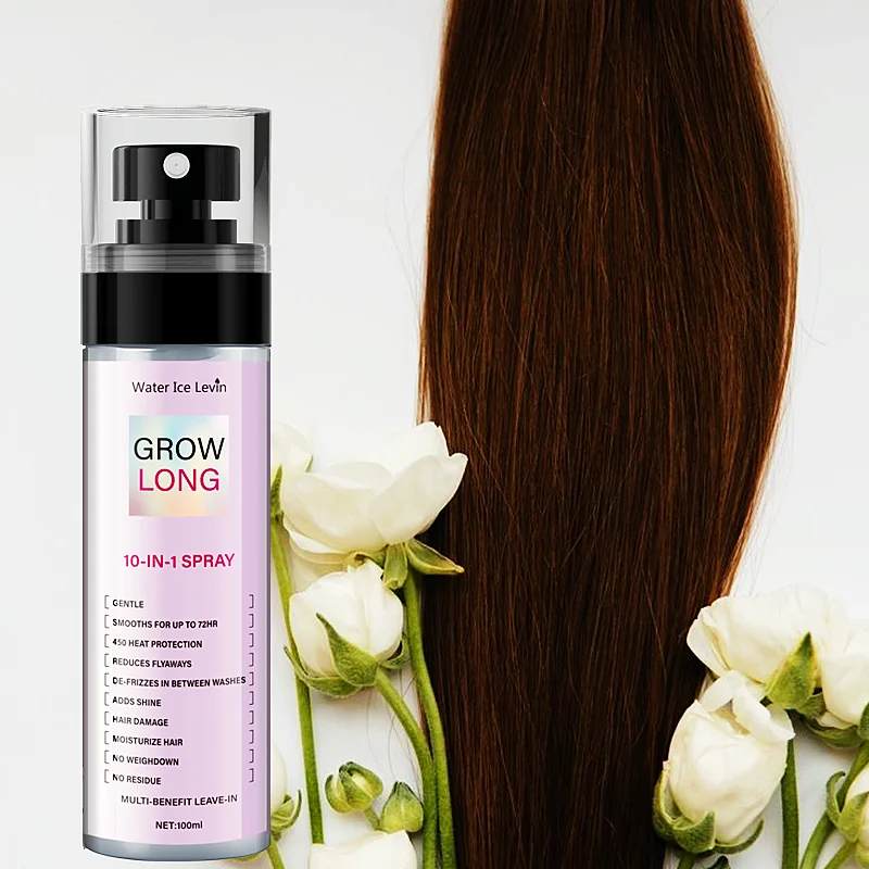 100ml, 10 in 1 Long Hair Care Spray, Innovative Technology for Comprehensive Care, Creating a Natural Lotus-Like Feel, Gentle Spray to Address Various Hair Issues