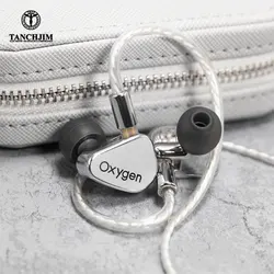 TANCHJIM Oxygen Wired In Ear HiFi Earphone Carbon Nanotube Diaphragm Dynamic Driver Monitor with 0.78mm 2Pin Detachable Cable