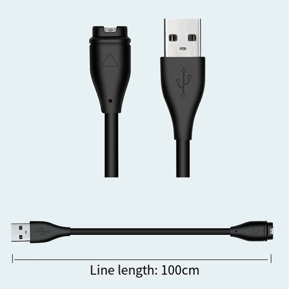 コネクテッドウォッチ用の強化された充電ケーブル,Garmin fenixシリーズ245,スポーツ時計,耐久性,超微細仕上げ