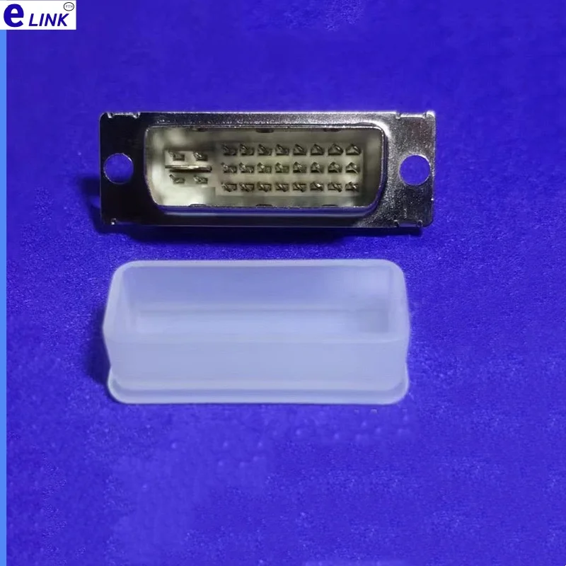 

DVI dust cover male 1000pcs DB15 2 rows protective cover suitable for DVI data cable interface PE dust cap FTTHELINK