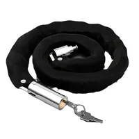 Bicycle Chain Lock Portable Anti-theft High Security MTB Mountain Bike Lock With 2 Keys For Scooter Electric E-Bike