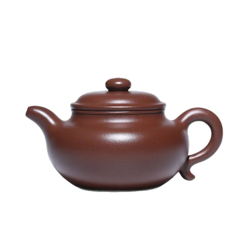 

Raw ore purple mud antique pot, large capacity, high-end pure handmade kung fu tea set