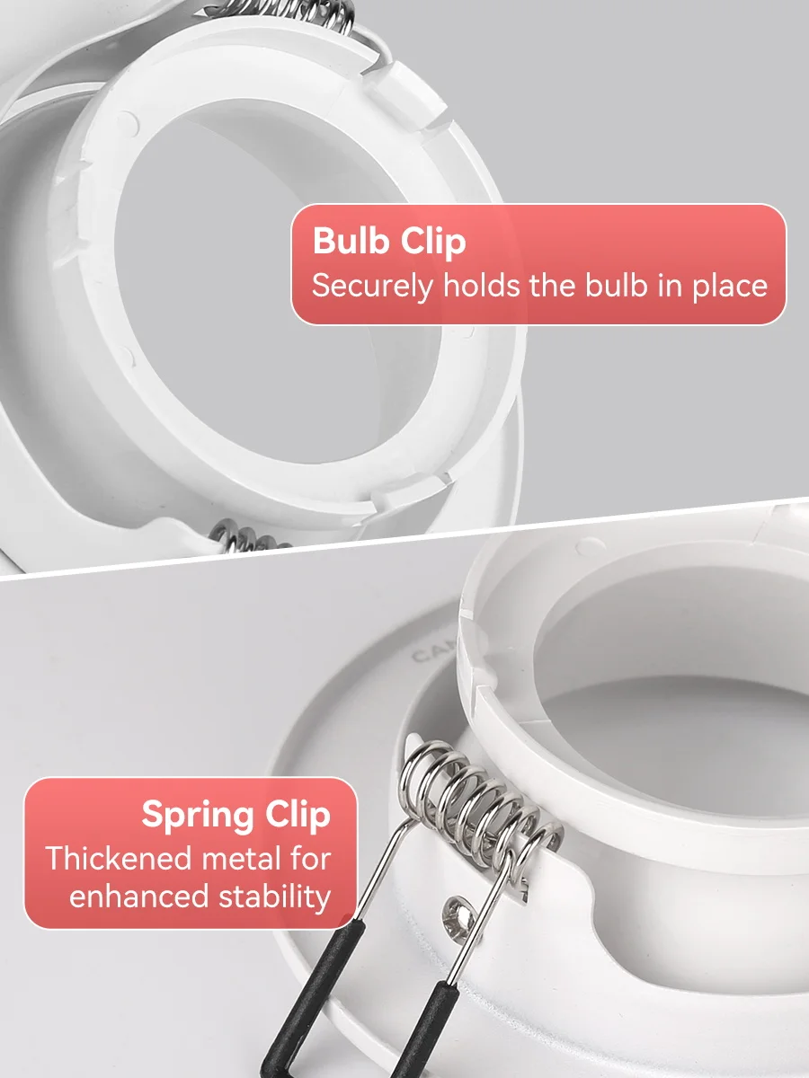 Recessed LED Downlight GU10 Spot Led Ceiling Lighting for for Kitchen Bedroom Lamp Bathroom Waterproof Down Light Led Spotlight