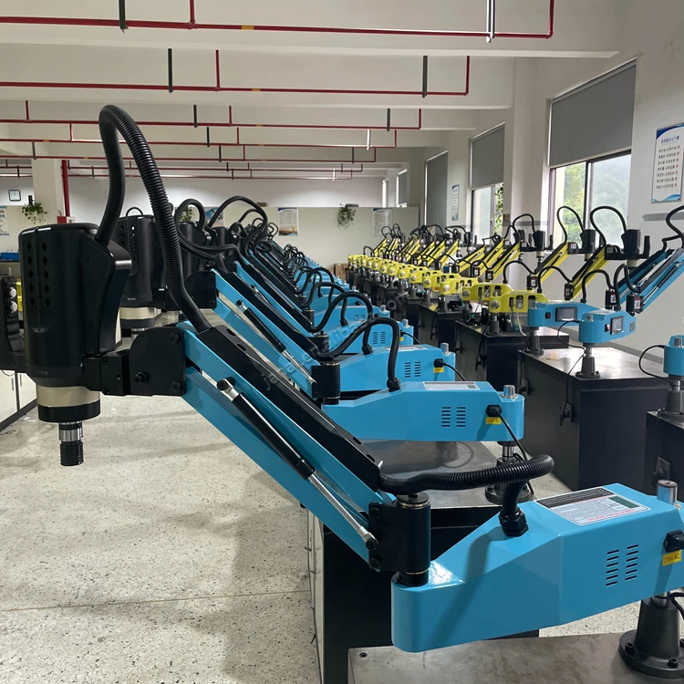 China Automatic Electric Drilling and Tapping Machine Touch Screen Price Flex Tapping Arm Machine  M36 Price