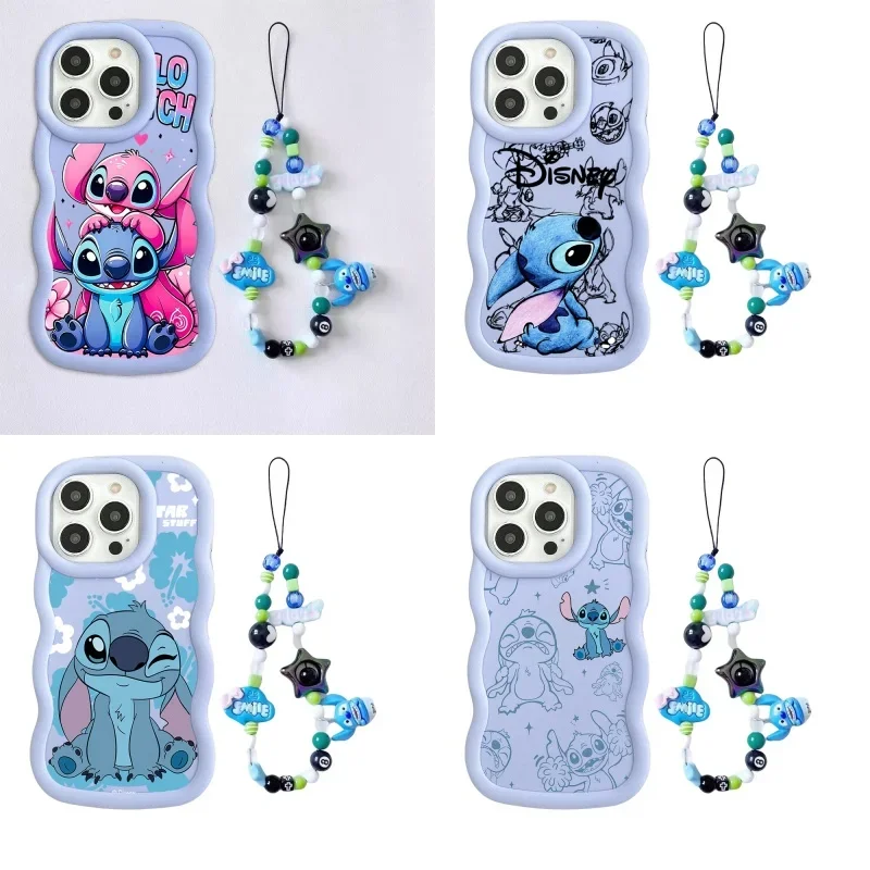 For Samsung Galaxy A06 A07 A17 A04 A13 A04e A15 A16 5G A50S A51 4G A20 A30 A50 A11 A12 A03 A05s A05 Stitch Case With Wrist Strap