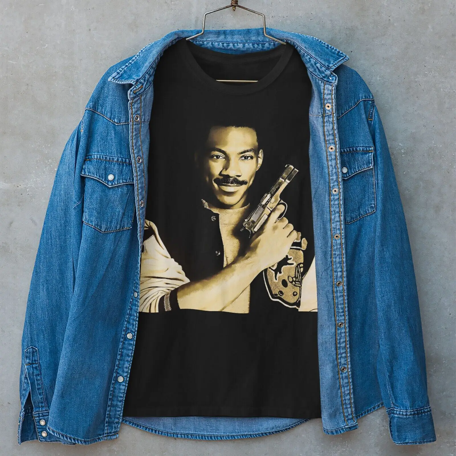 Vintage Beverly Hills Cop Eddie Murphy fan art T Shirt