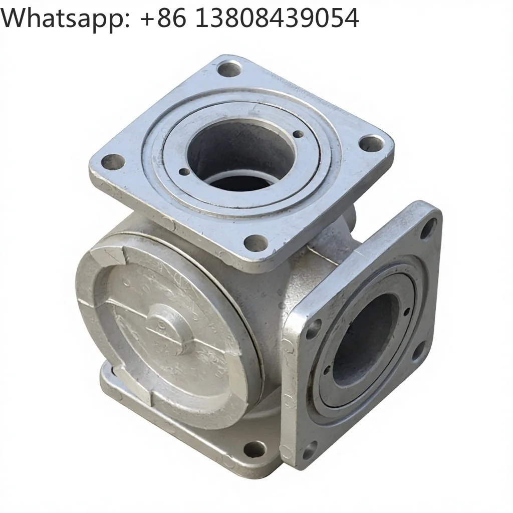 Hot Sell Aluminum Alloy Four-way Three-way Ball Valve Ball Valve Round Type Oil Discharge Port Sprinkler Truck Accessories