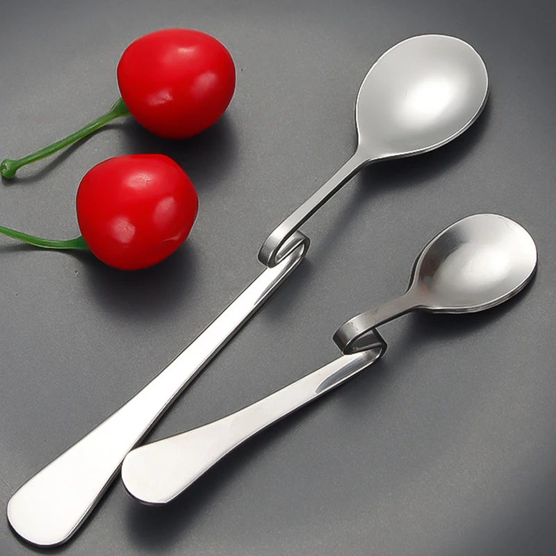 Salad Spoon Fork Set Stainless Steel Kitchen Food Server Pasta Utensils Public Gold Tableware Using Buffet Restaurant Tool