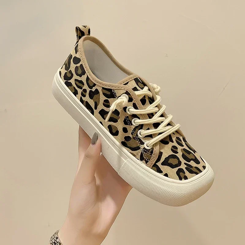 Summer Canvas Shoes Women Trainers Women Square Toe Sneaker Lady Spring Autumn Female Footwear Breathable Sneakers Platform Shoe