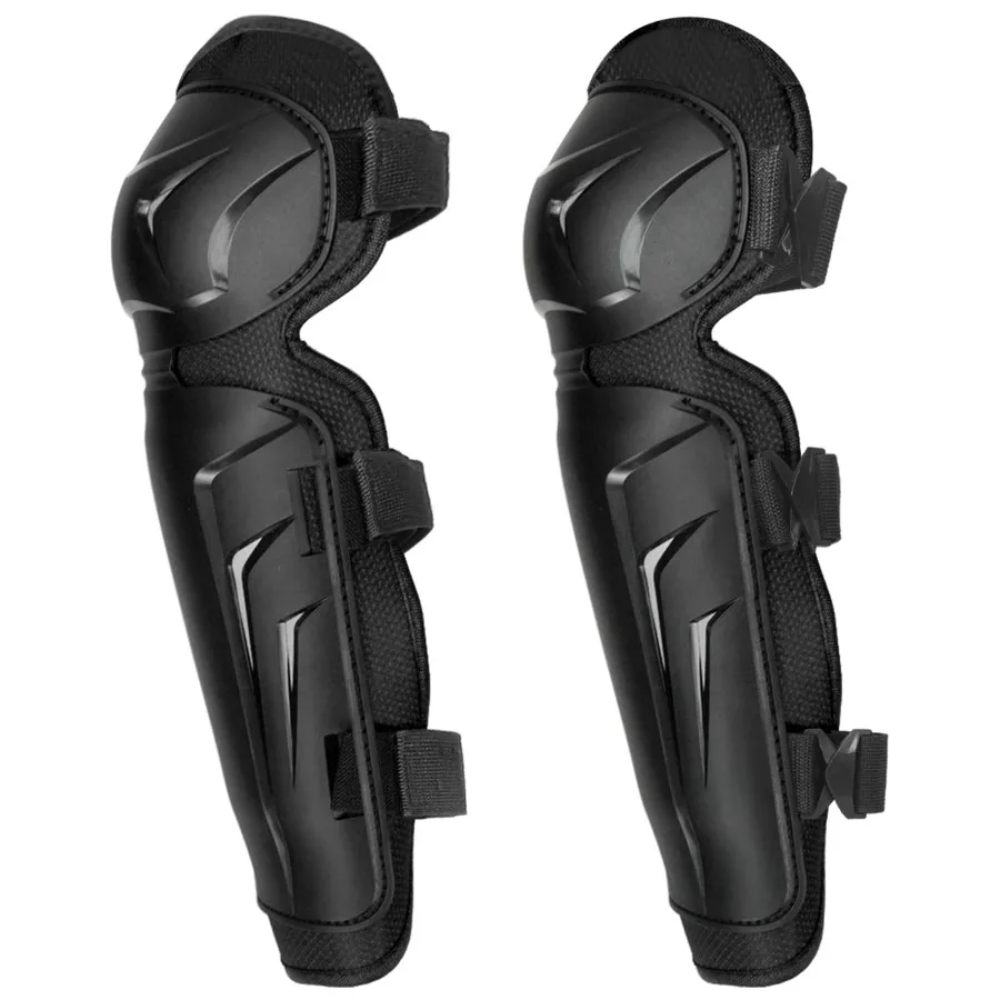 Rodilleras y espinilleras ajustables para Motocross para hombres, protección de armadura de pierna de motocicleta a prueba de golpes para carreras de motos de cross, alto rendimiento