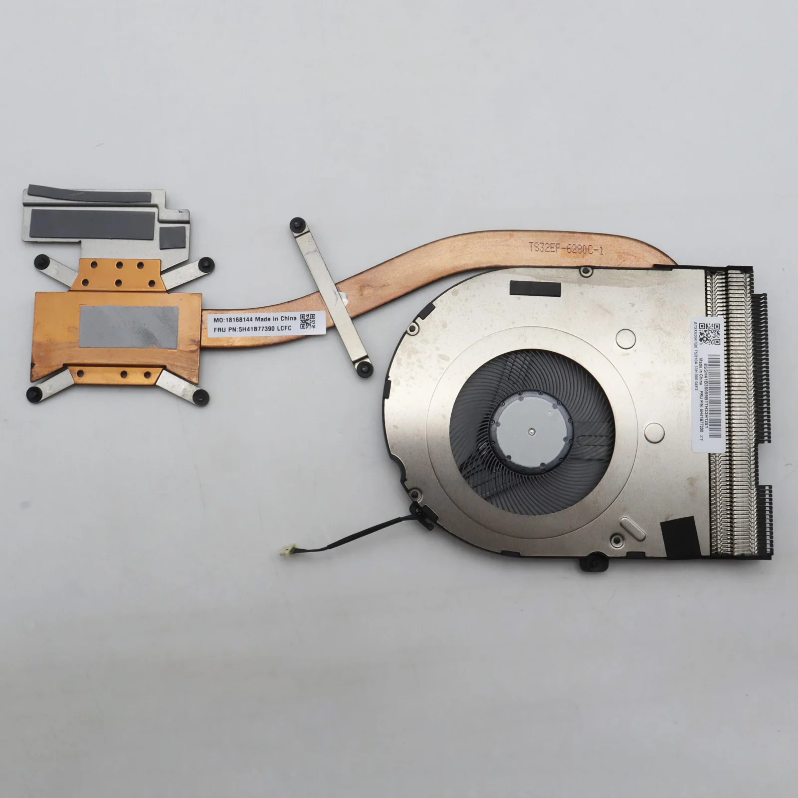 5H41B77390 Radiator CPU Cooler Cooling Fan Heatsink for Lenovo Thinkpad T14 Gen 4 Fan 5H41B77388 5H41B77386