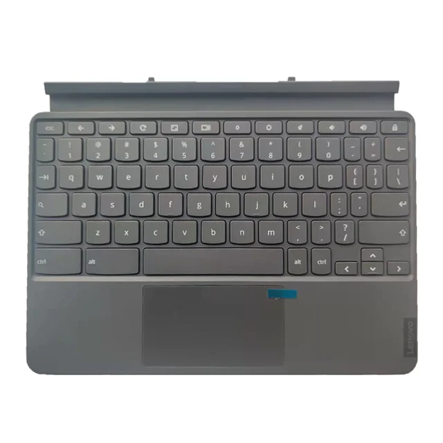 New Keyboard for Lenovo CT-X636F Ideapad Duet Chromebook 10.1 Tablet Back  Cover Stand Bracket Case