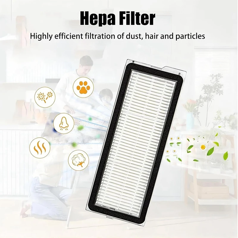 For Roborock Qrevo S, Qrevo Pro, Qrevo Maxv Robot Vacuum Cleaner Main Side Brush Hepa Filter Mop Cloth Dust Bags Parts