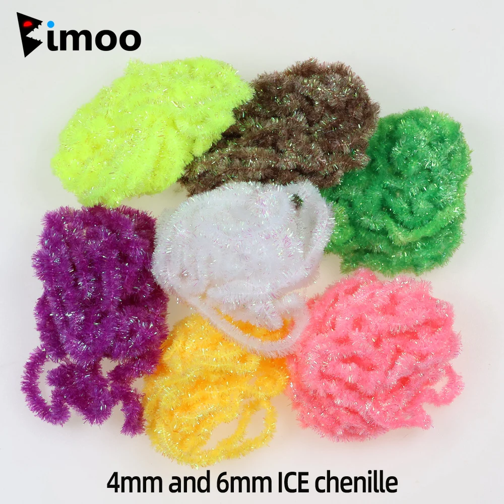 Fishing Equipment Fly - 2bag 4mm/6mm Ice Dub Chenille Fly