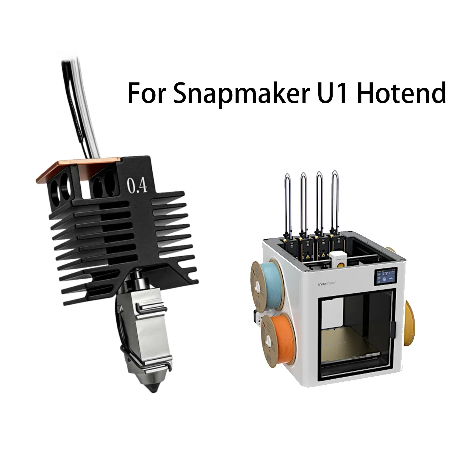 

Новый высококачественный хотэнд для Snapmaker U1, 0.4 мм, 24 В, 48 Вт, с керамическим блоком, стабильным и точным нагревом, высокой производительностью, запчасти для 3D-принтера U1
