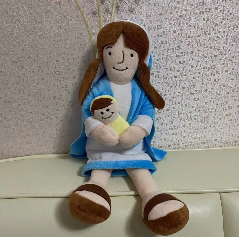 Amazon's New Christmas Arab Jesus Maria Plush Toy Children's Day Gift