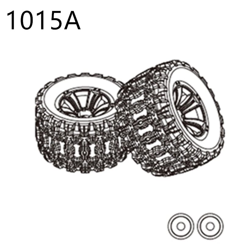 MJX Hyper Go 10208 V2 Modified Accessories Differential Shock Absorber Tire Bumper Gear Swing Arm Link 1/10 RC Car Spare Parts