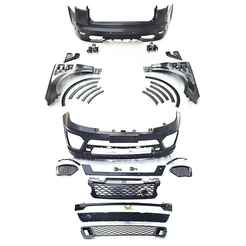 

Reli3 для Land Rover Range Rover Sport 14-17, обновленный для комплекта кузова SVR, передние и задние бамперы