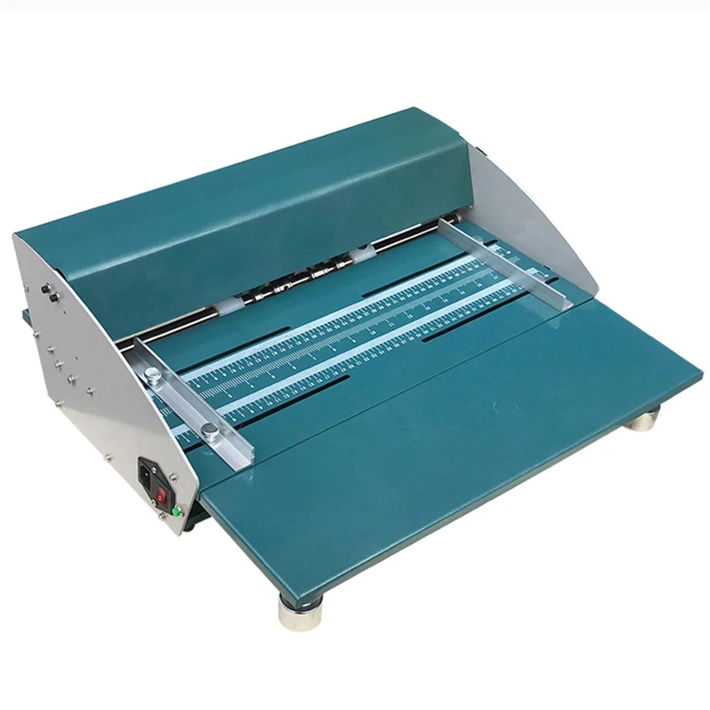 480mm Electric 3-in-1 Heavy-Duty Creasing Perforating Scoring & Folding Machine
