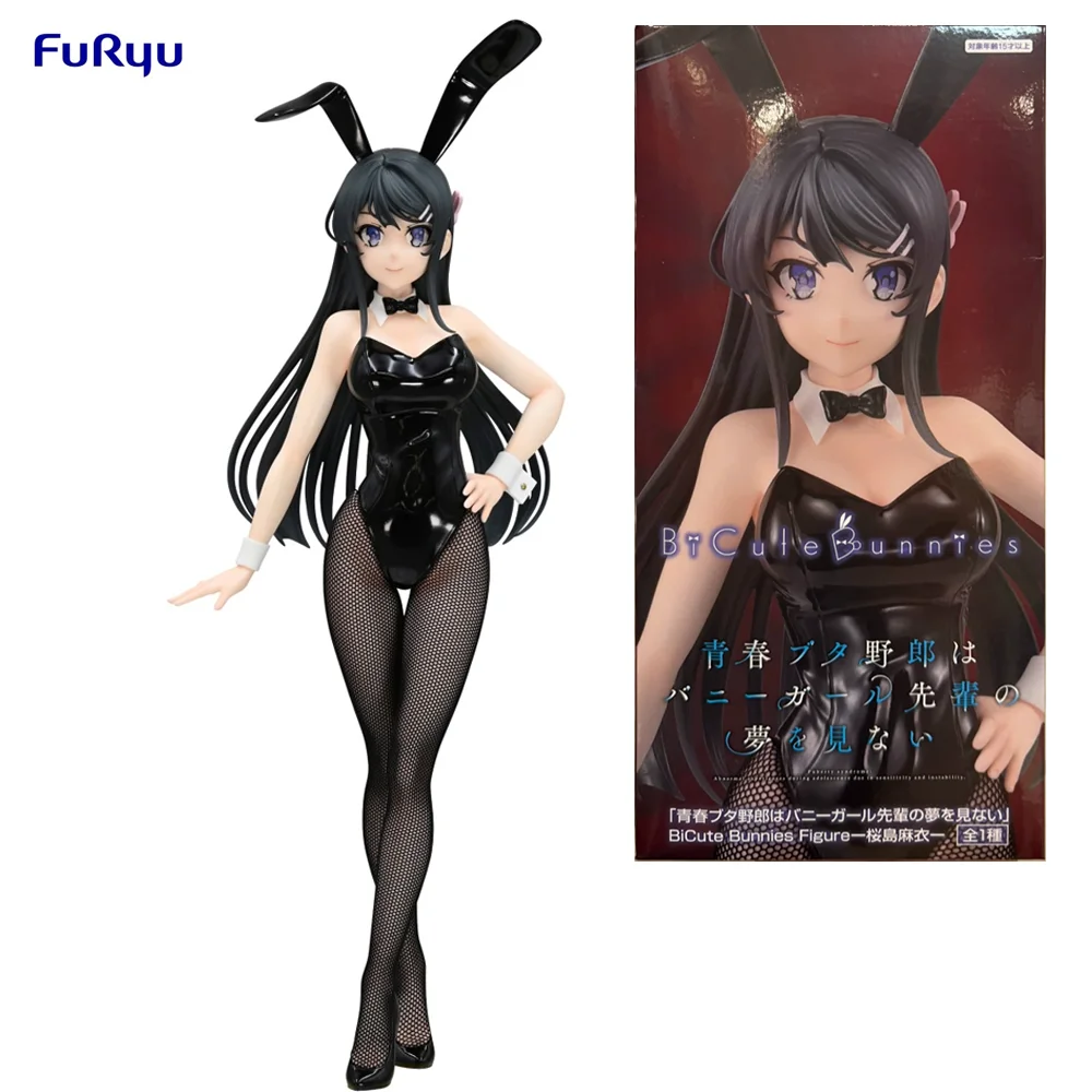 

FuRyu Original BiCute Bunnies Sakurajima Mai Anime Action Figure Toys For Boys Girls Kids Children Birthday Gifts Collectible