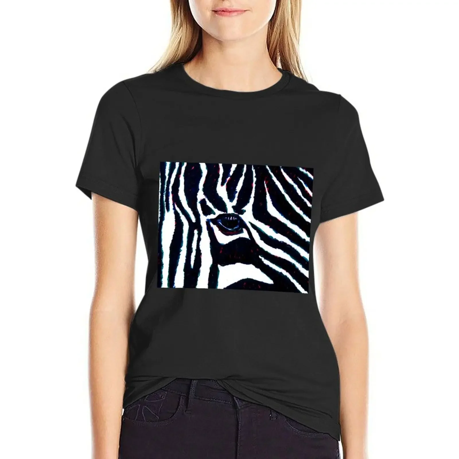 

Zebra T-Shirt cute tops Aesthetic clothing designer clothes Women luxury