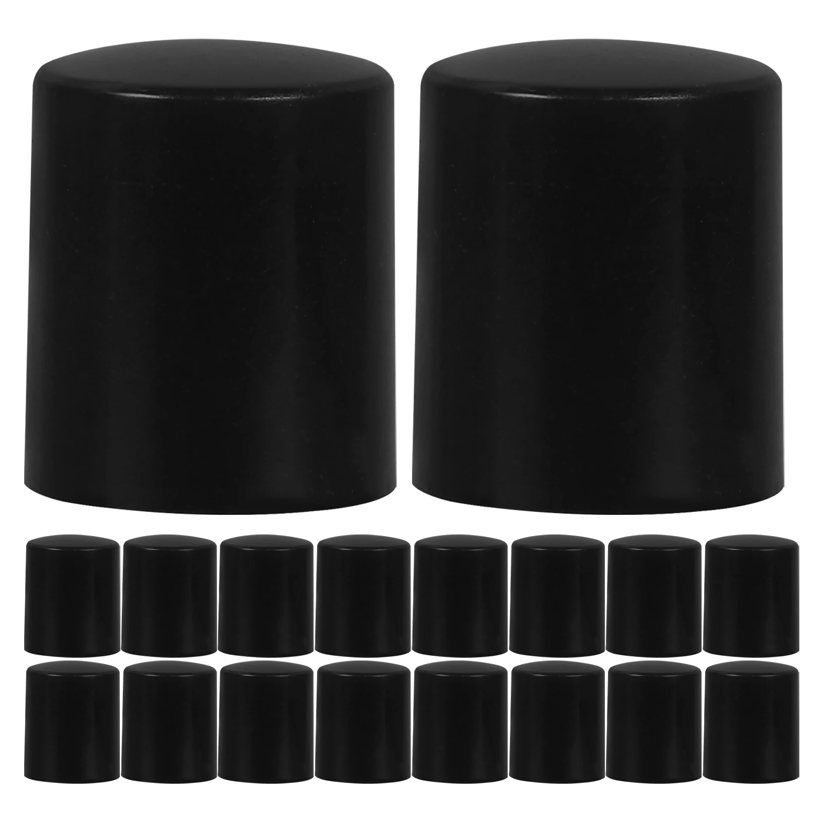

20pcs Sound Knob Volume Control Adjustable Rotate Button Speaker Black Color Guitar Effects Amplifier Accessories