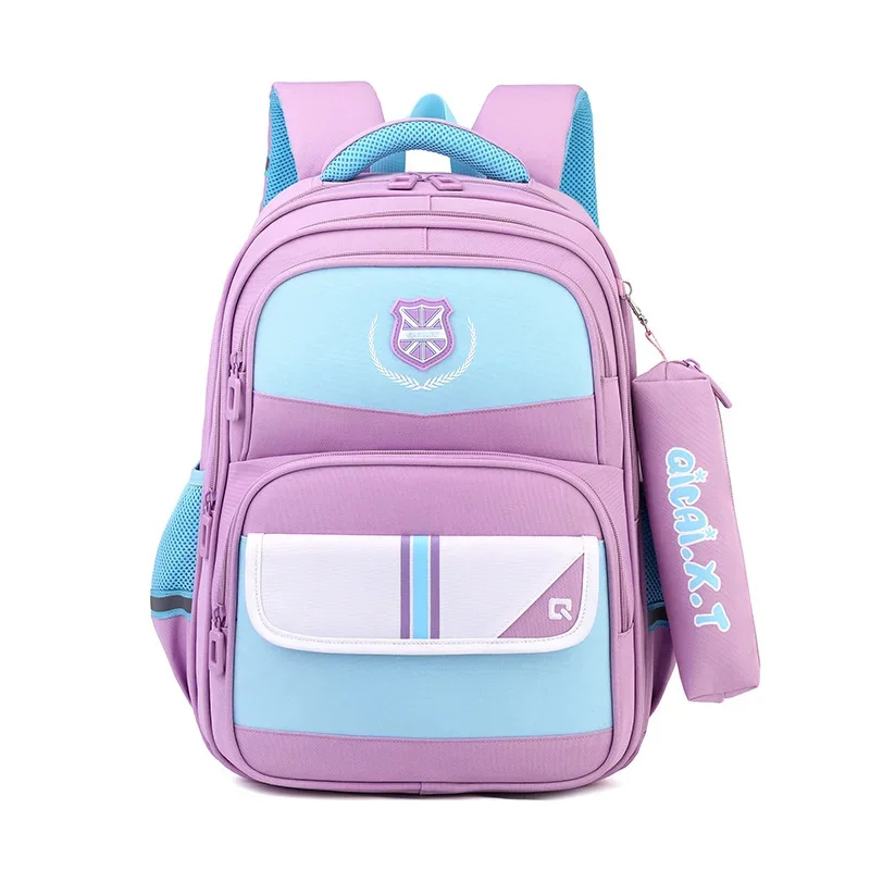 Waterproof children School Bags For Girls Boys Kids Schoolbag Primary Orthopedic school Backpack book bag Grade 1-3-6