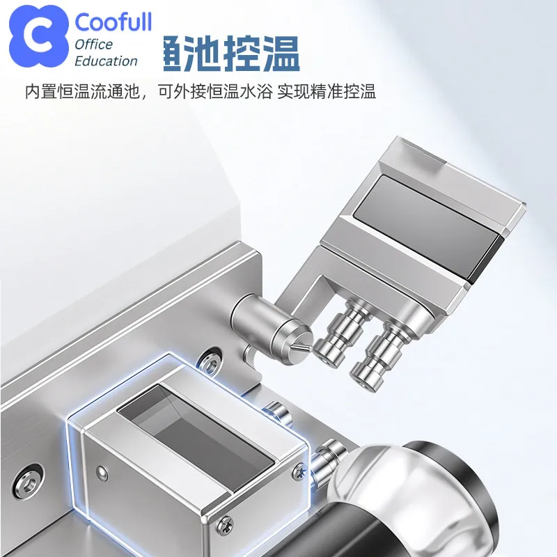 COOFULL Shangyi Abbe Refractometer Monocular Laboratory Sugar Concentration Tester Digital Glass Prism Sugar Tester