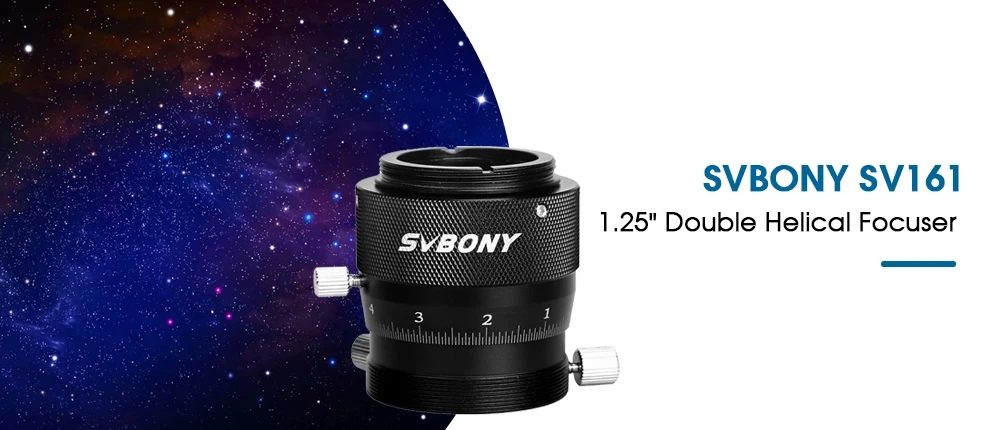 Svbony 1.25 "sv161 Doppelhelix fokus für Teleskop führungs fernrohr mit sv150 Adapter – Detail 1