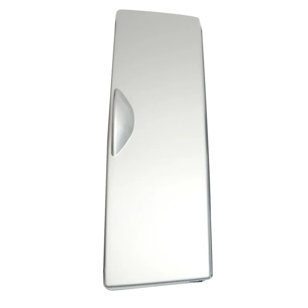 Car Front Center Console Storage Box Panel Cover Fit For Toyota Corolla 2003-2008 Silver Plastic