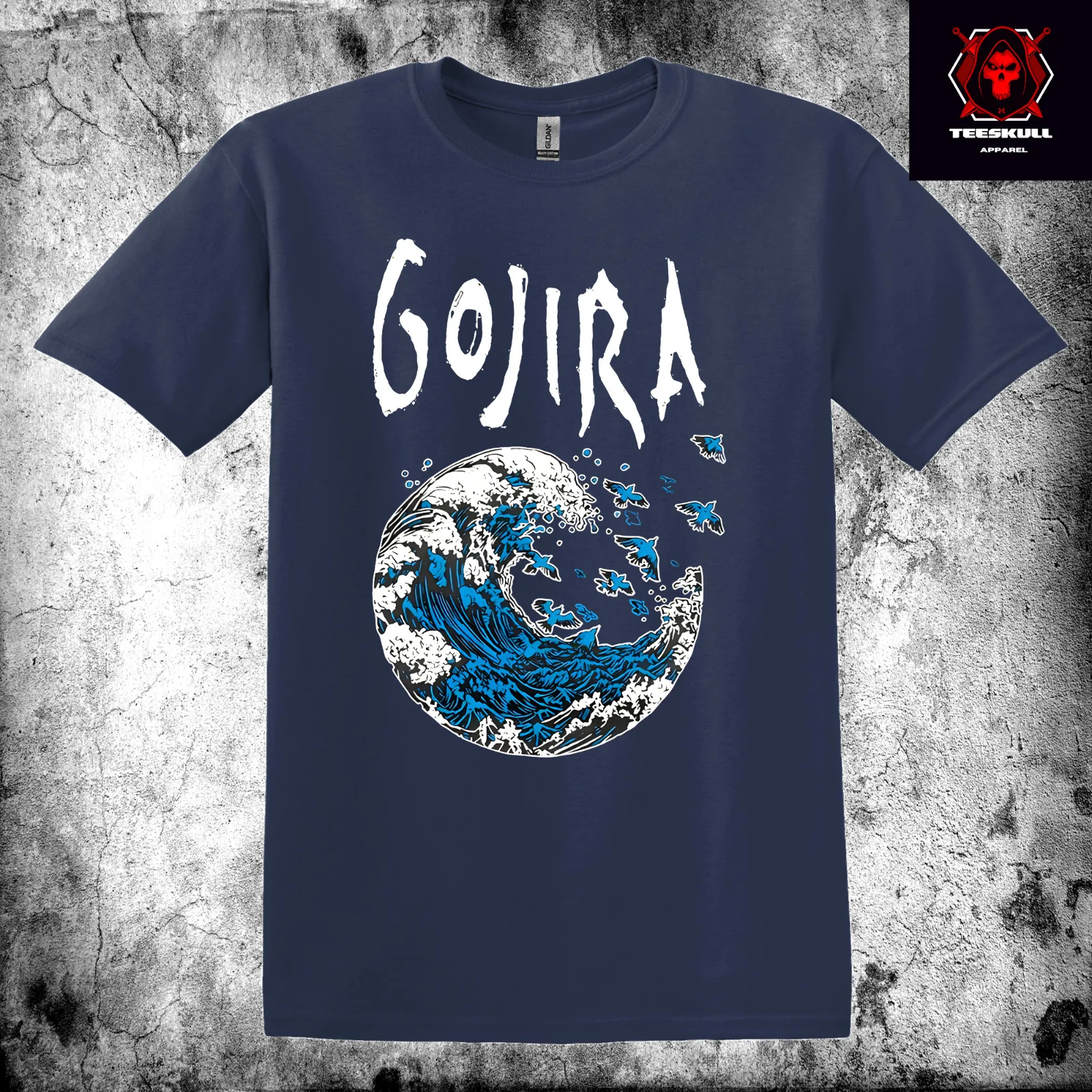 

Gojira French Heavy Metal Rock Band Tee Unisex Heavy Cotton T-SHIRT S-3XL