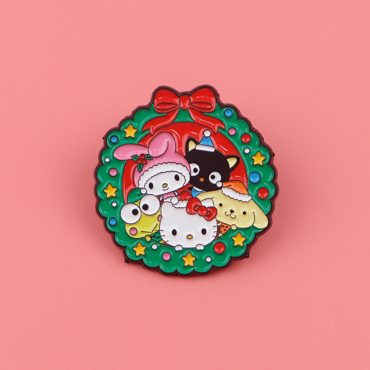 Cute Cat Enamel Pin Badges on Backpack Brooches for Women Anime Lapel Pins Cosplay Accessories Toys Gift Christmas Decoration