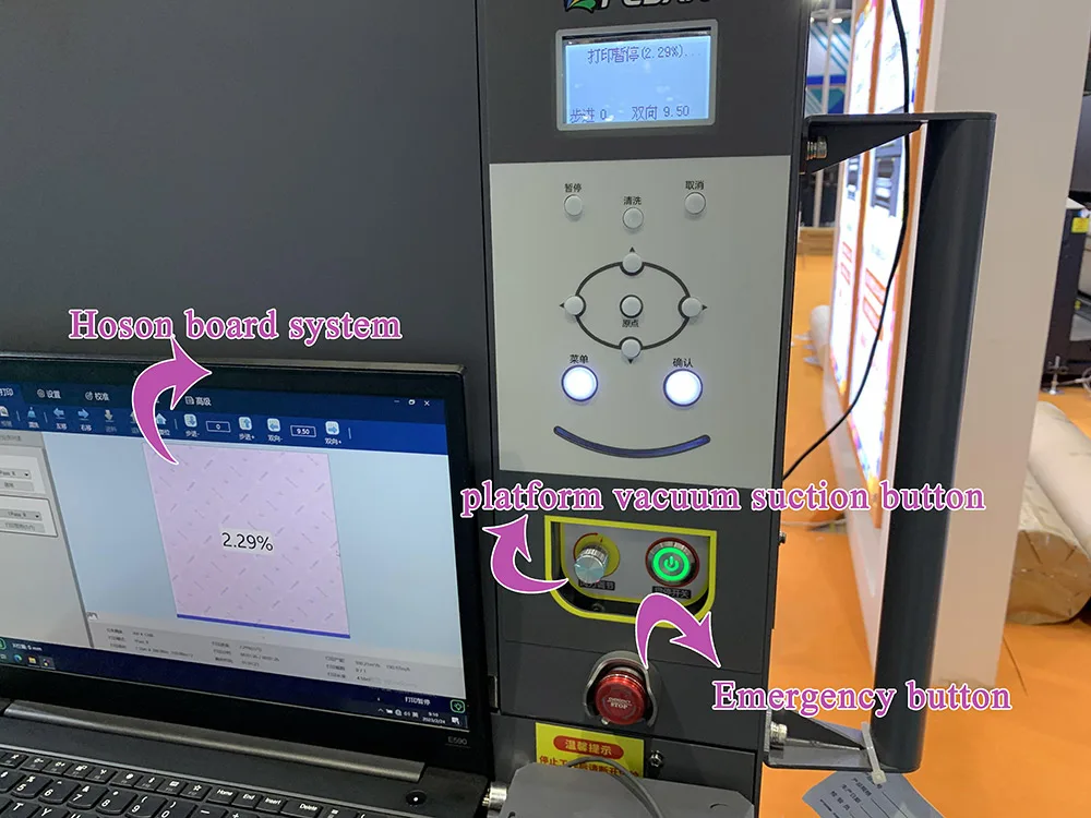 2025 طابعة نسيج نسيج Fedar 8 رؤوس Cmyk عالية السرعة لفة إلى لفة راسمة التسامي