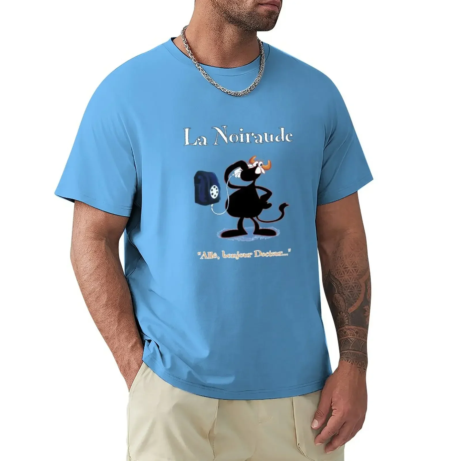 

La Noiraude T-Shirt tops cotton graphic tees tee shirts for men