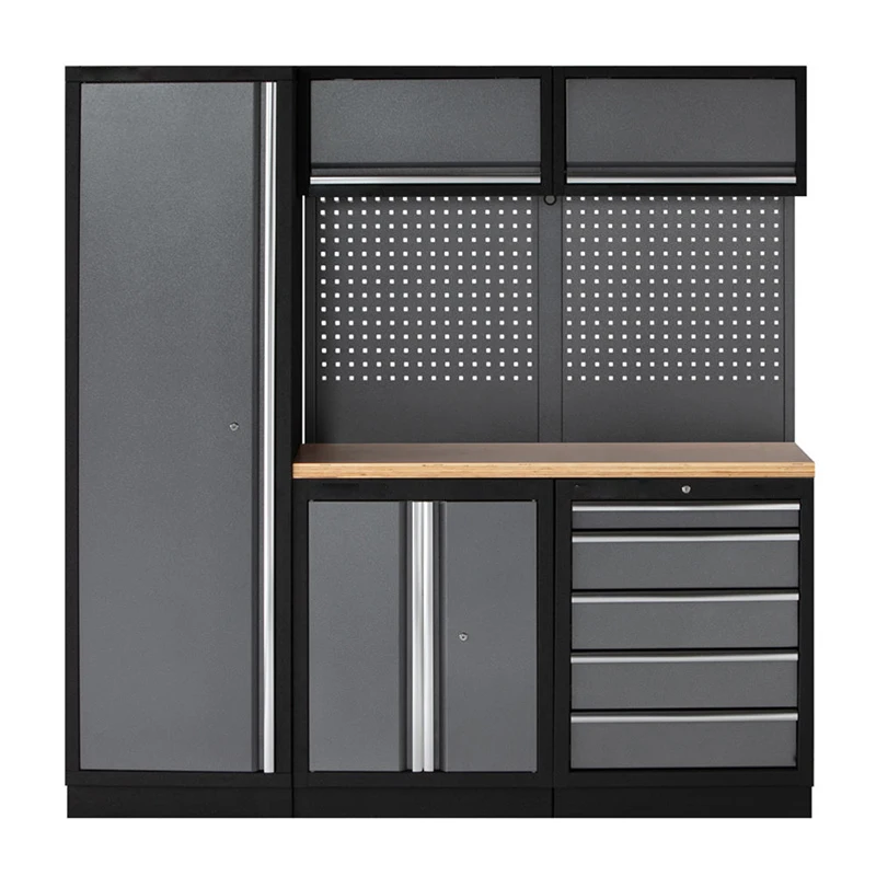 European Union Warehouse Customizable Metal Tool Cabinet Wall Mounted Storage With Drawer Slide OEM Support