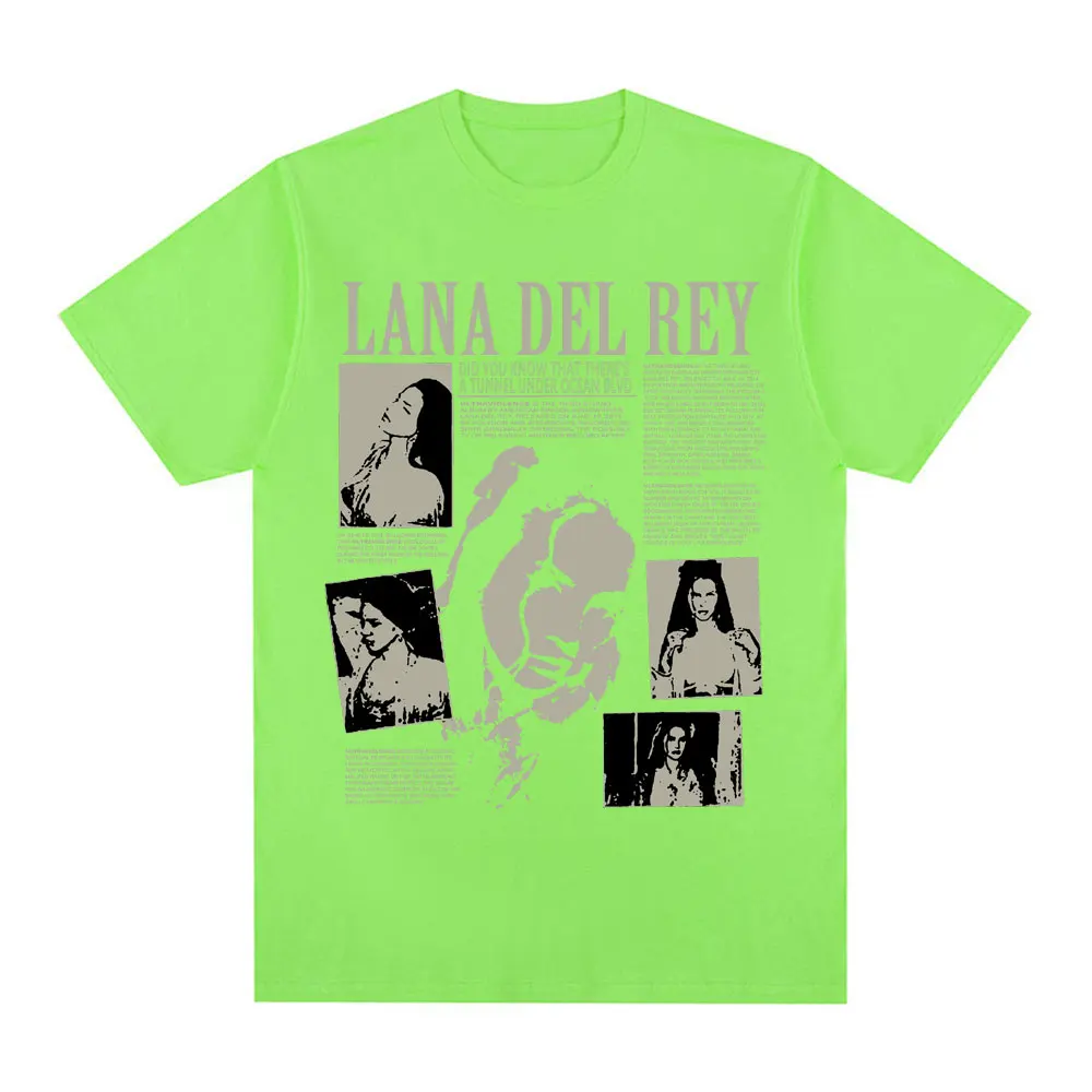 Singer Lana Del Rey T-Shirt Men Women Fashion Oversized